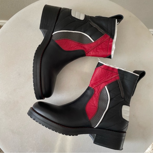 Zadig & Voltaire Empress Moto Biker Boots - Picture 5 of 11